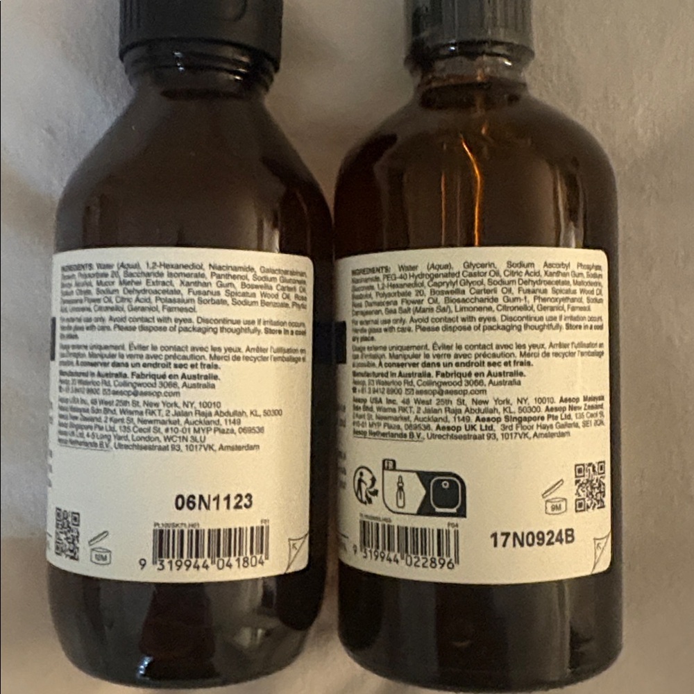 AESOP Lucent Facial Concentrate and Immaculate Facial Tonic Set - Picture 2 of 2